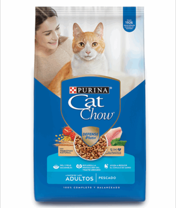 Cat Chow Pescado 19,5k.