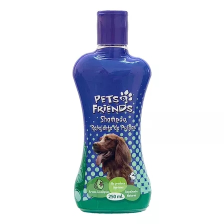 Shampoo para Perros Repelente de Pulgas 250ml.