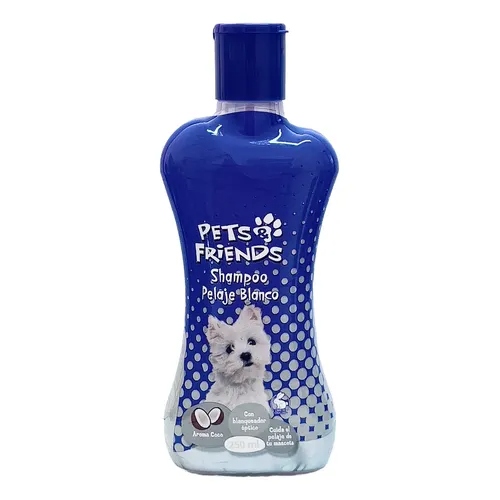 Shampoo para Perros Pelaje Blanco 250ml.
