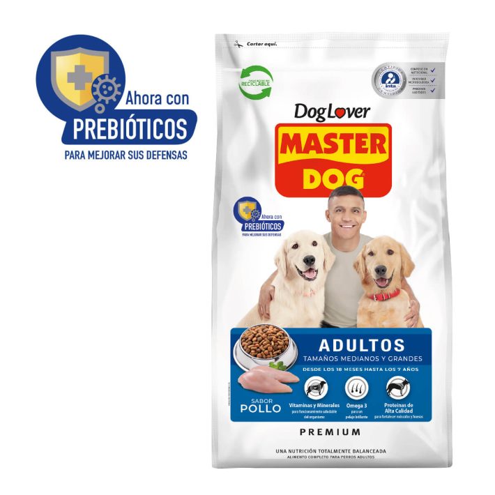 Master Dog Adulto pollo 18k.