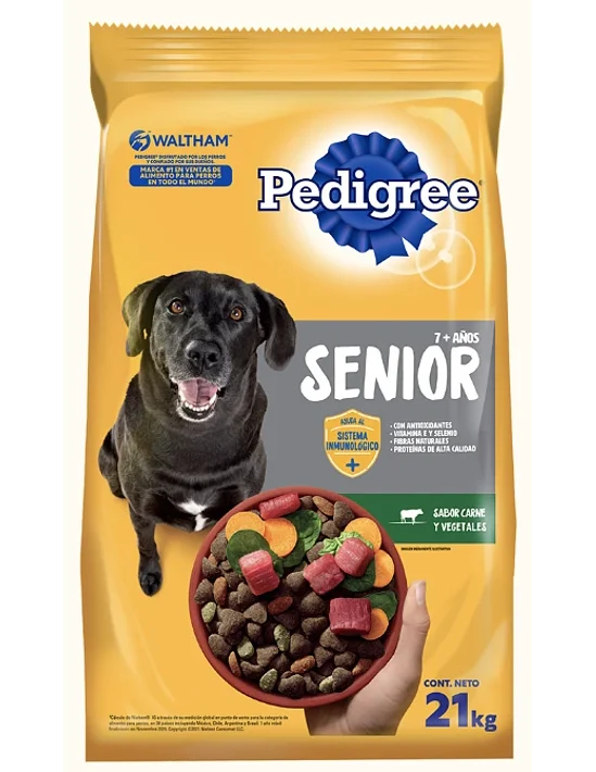 Pedigree Senior 21k.