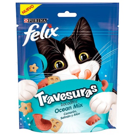 Bocaditos Felix Travesuras Ocean Mix 60gr.