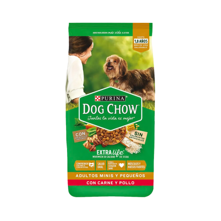 Dog Chow Adulto Minis y Pequeños 19,5k.